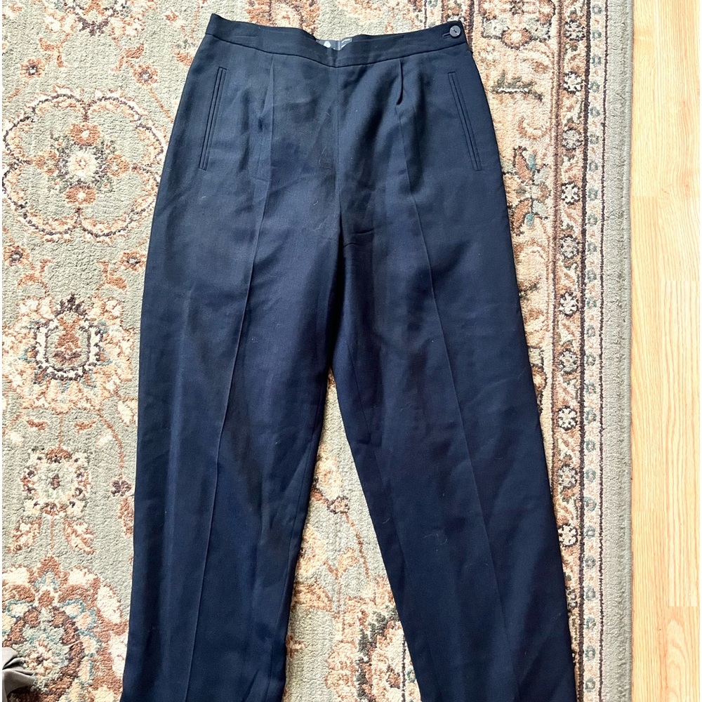 90s Pure wool lined trousers